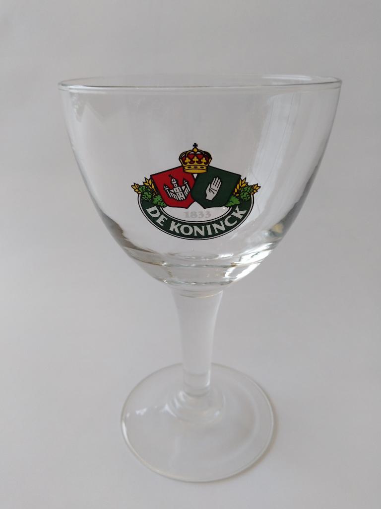 3 De Koninck 1833 bierglazen Antwerpen, Verzamelen, Ophalen of Verzenden, Zo goed als nieuw, Bierglas