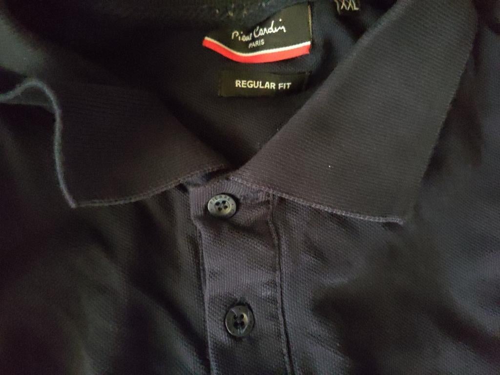 Pierre Cardin polo in marineblauw, XXL regular fit, Kleding | Heren, Ophalen of Verzenden, Zo goed als nieuw