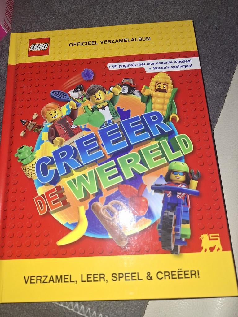 Verzamelboek lego Delhaize., Enlèvement