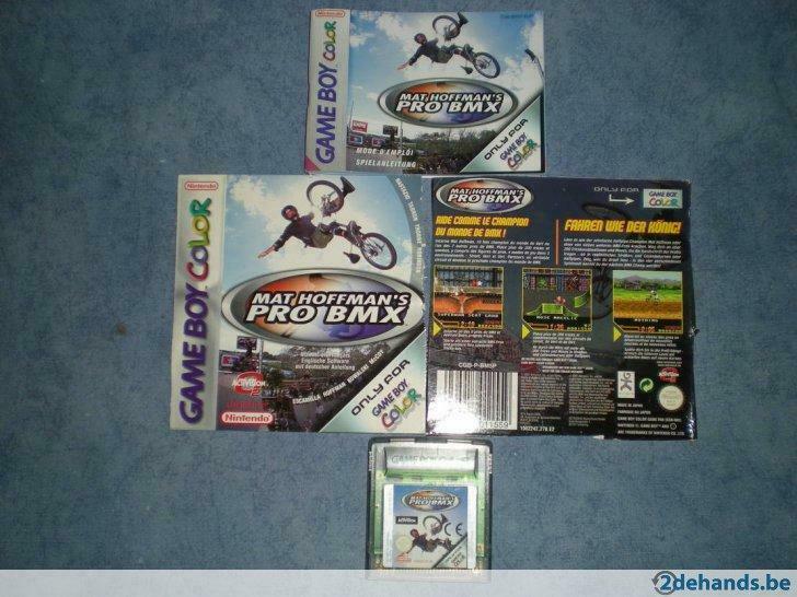 Game boy spelletje mat hoffman's PRO BMX, Gebruikt