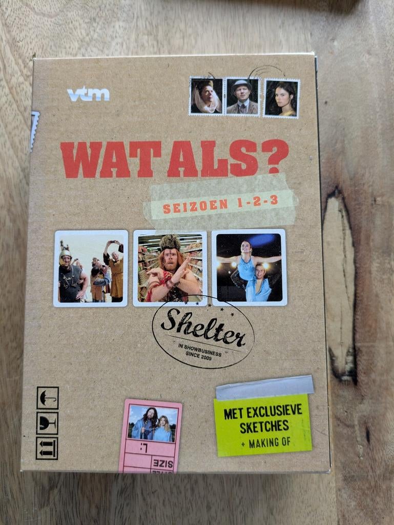 Verzamelbox Wat Als ? Seizoen 1 - 2 - 3, CD & DVD, DVD | TV & Séries télévisées, Enlèvement ou Envoi, Comédie
