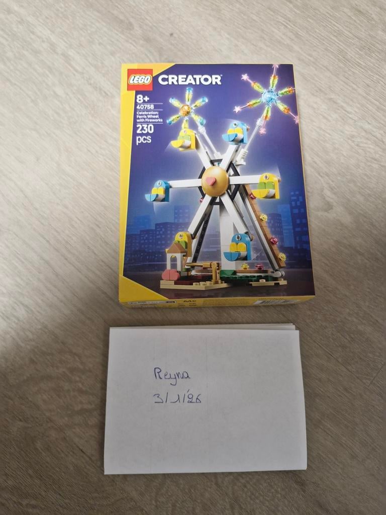 Lego 40758 Ferris wheel with fireworks, Games en Spelcomputers, Ophalen