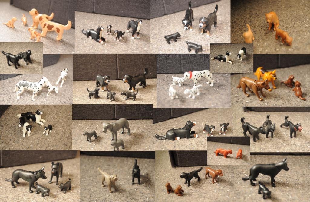 playmobil famillies honden verschillende rassen, Ophalen of Verzenden, Gebruikt, Los Playmobil