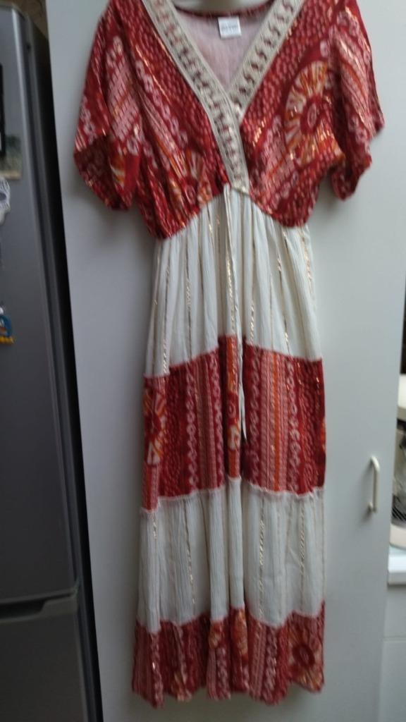 Longue robe style Bohème neuve taille 42, Sans marque, Maat 42/44 (L), Nieuw, Ophalen of Verzenden