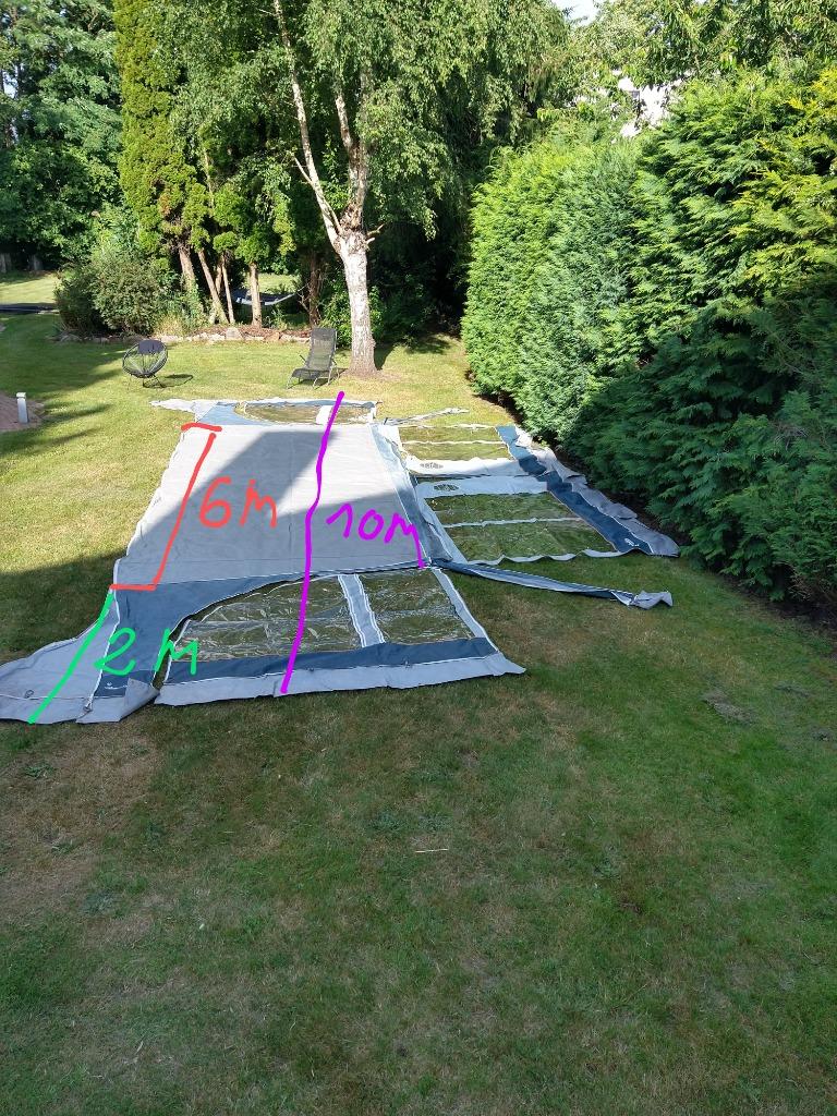 Voortenten caravan Adria stacaravan voortent isabella zenit, Ophalen, Gebruikt, Isabella