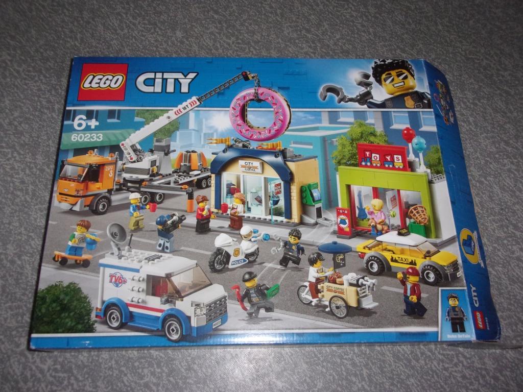 LEGO CITY DONUTSHOP (60233), Kinderen en Baby's, Speelgoed | Duplo en Lego, Zo goed als nieuw, Lego, Complete set, Ophalen of Verzenden