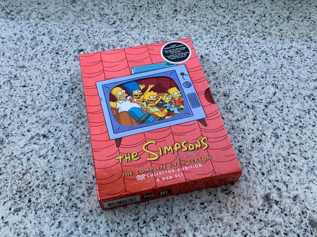 The Simpsons dvd box seizoen 5, Ophalen of Verzenden, Zo goed als nieuw