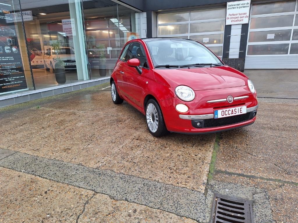 Fiat 500 LOUNGE 1.2B, Auto's, Fiat, 4 zetels, Stof, Bedrijf, 117 g/km