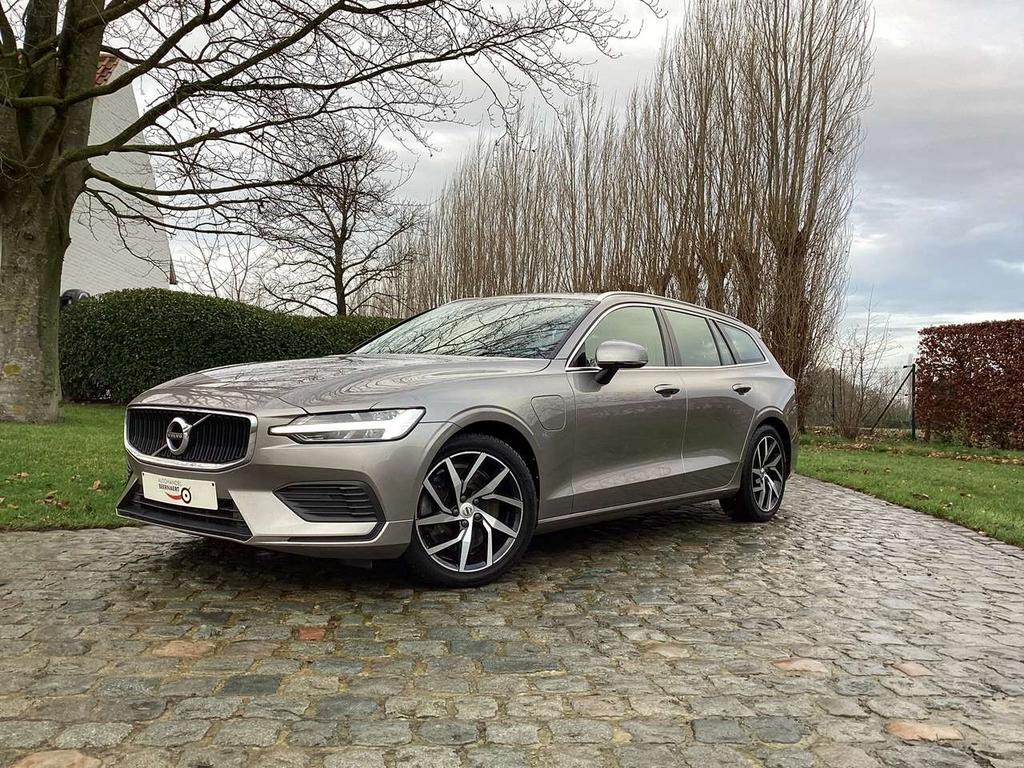 Volvo V60 T6 Hybrid/1steEig/118000km/Halfleder/Cruise/LED, Auto's, 0 min, Zwart, 1969 cc, 0 kg