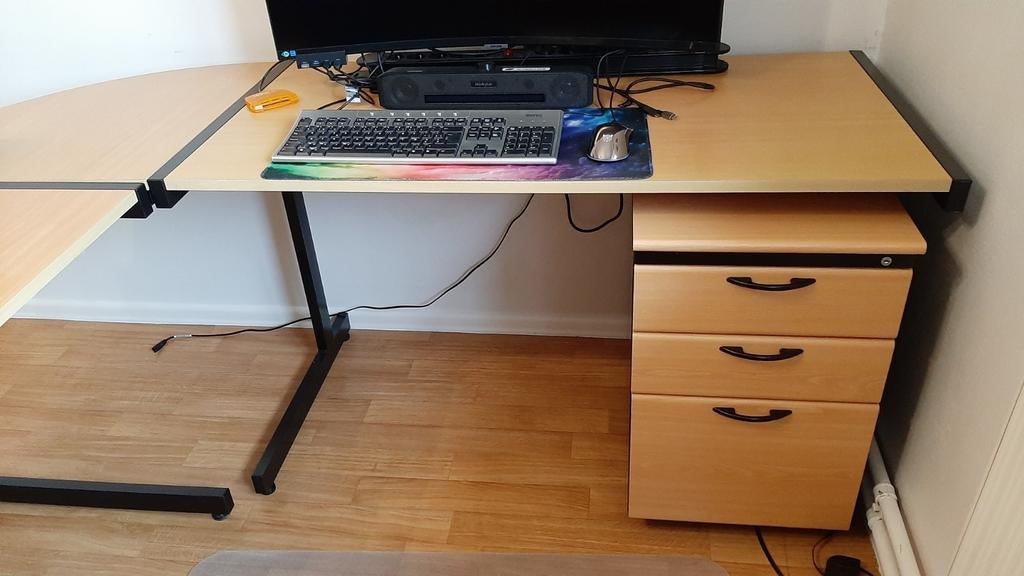 Bureau met ladenblok en opzetstuk, Enlèvement, Comme neuf
