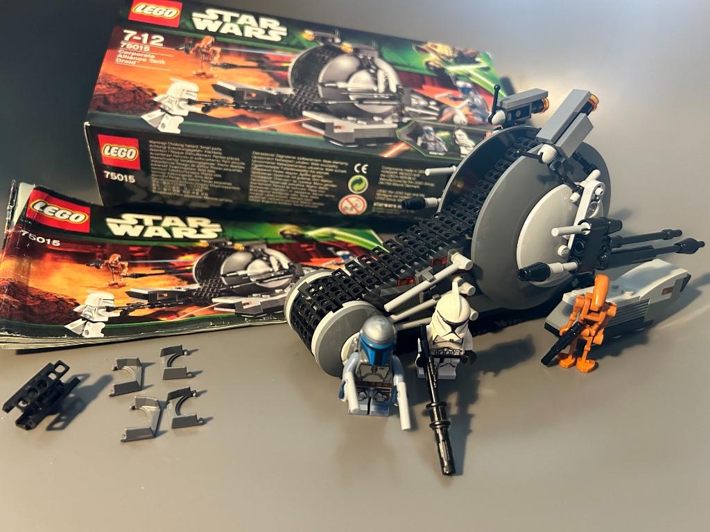 Lego Star Wars 75015 - Corporate Alliance Tank Droid, Ophalen, Gebruikt, Overige typen