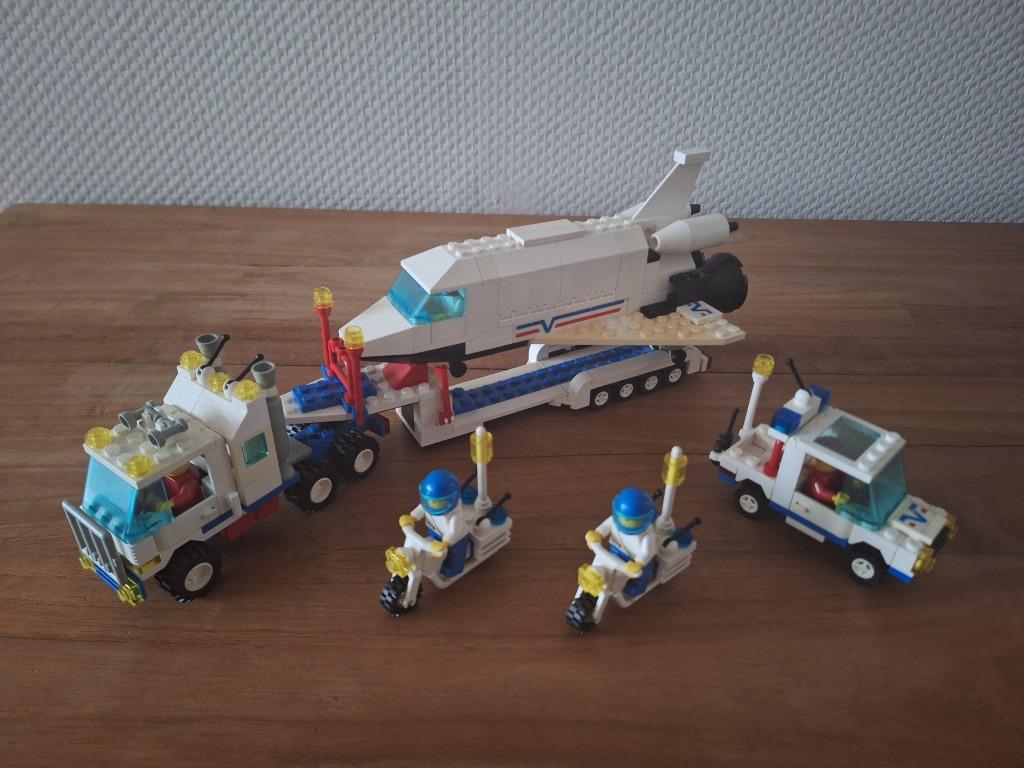 lego town truck met space shutlle 6346, Kinderen en Baby's, Speelgoed | Duplo en Lego, Ophalen of Verzenden, Gebruikt, Complete set