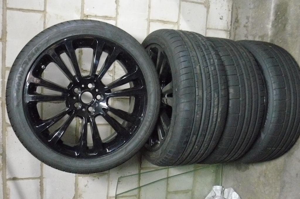 Nieuwe Orig. 19" velgen + zomerbanden Jaguar XF, Auto-onderdelen, 245 mm, Velg(en), Nieuw, Personenwagen