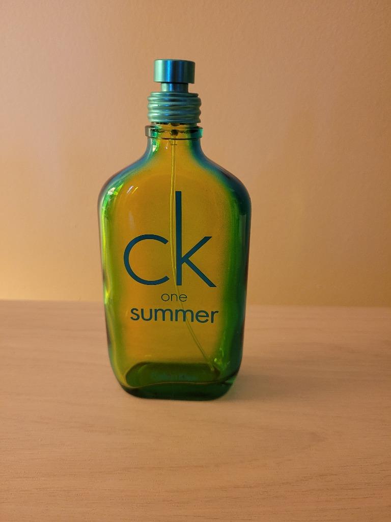 flacon de parfum vide Calvin Klein One Summer 100 ml, Enlèvement ou Envoi, Comme neuf, Bouteille de parfum