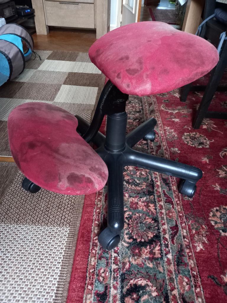 chaise ergonomique, Maison & Meubles, Rouge, Métal, Enlèvement, Utilisé