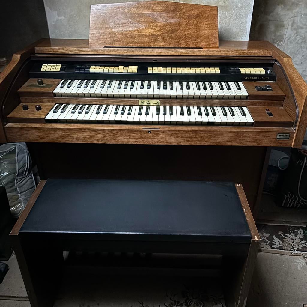 Viscount CL30 „Cathedral” orgel, Muziek en Instrumenten, Orgels, Zo goed als nieuw, Orgel, 2 klavieren, Ophalen