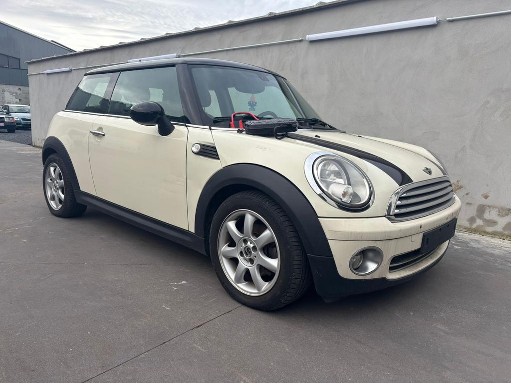 Mini cooper 1,6 benzine 163 000 km 2007, Autos, Achat, Entreprise, Boîte manuelle, Noir