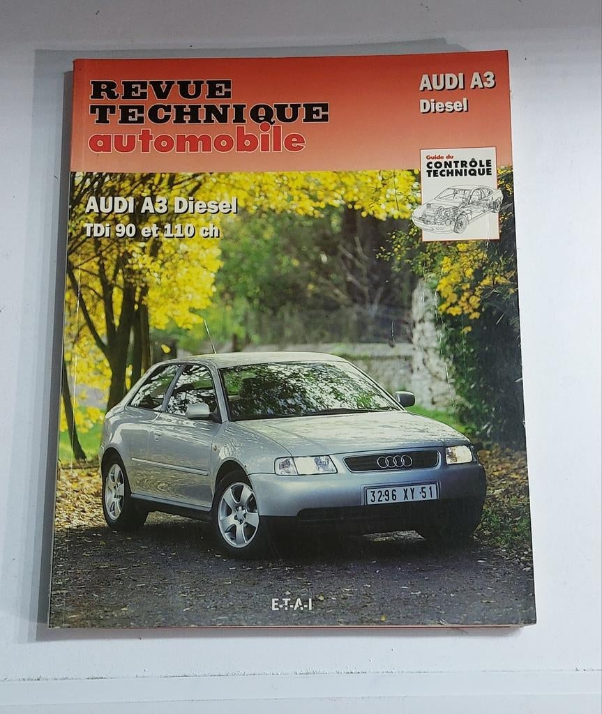 Revue technique ETAI Audi A3, diesel TDI 90 et 110 CV de 199, Enlèvement, Comme neuf, Audi