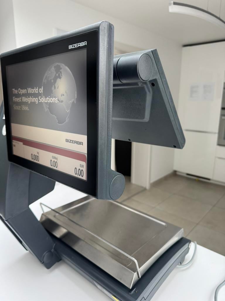 BIZERBA KH II 800 kassaweegschaal, Ophalen