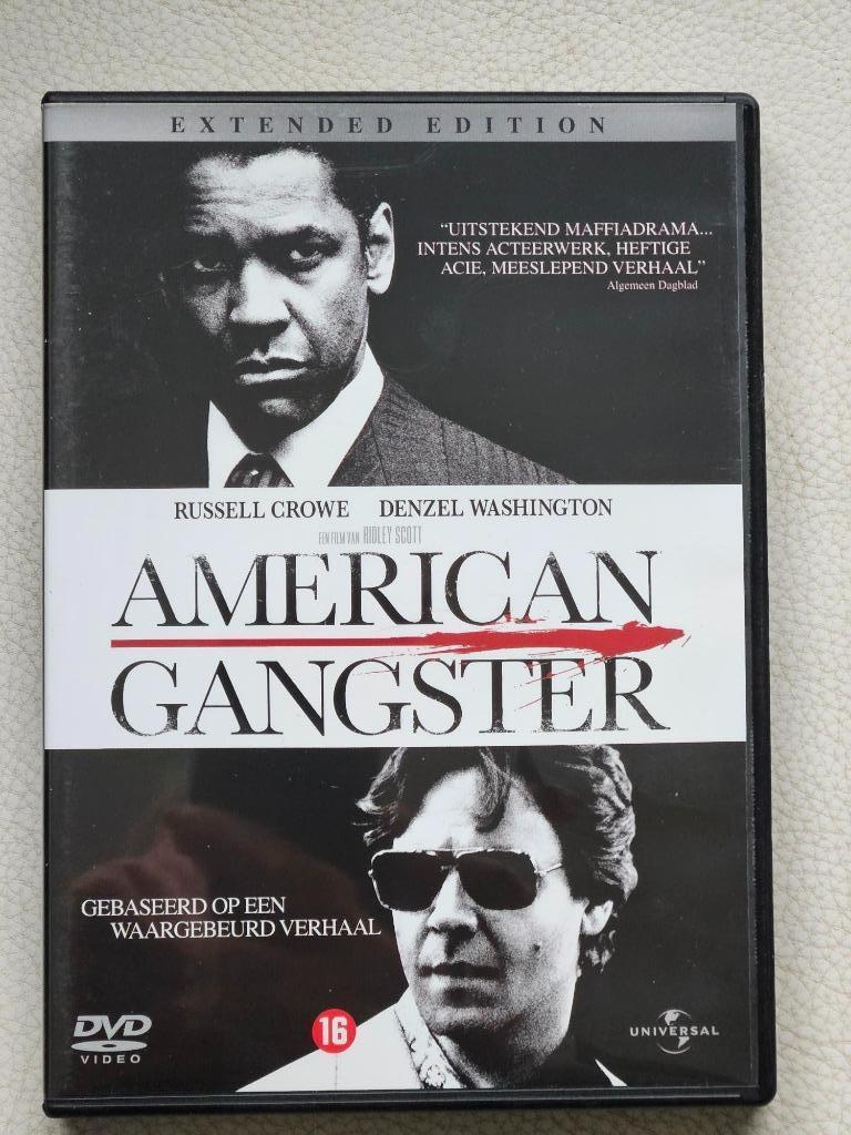 DVD 'American Gangster', À partir de 16 ans, Enlèvement ou Envoi, Comme neuf, Thriller d'action