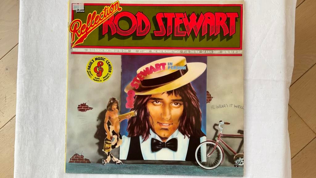 LP Vinyl, ROD STEWART: Reflections (1976), Enlèvement ou Envoi, Utilisé