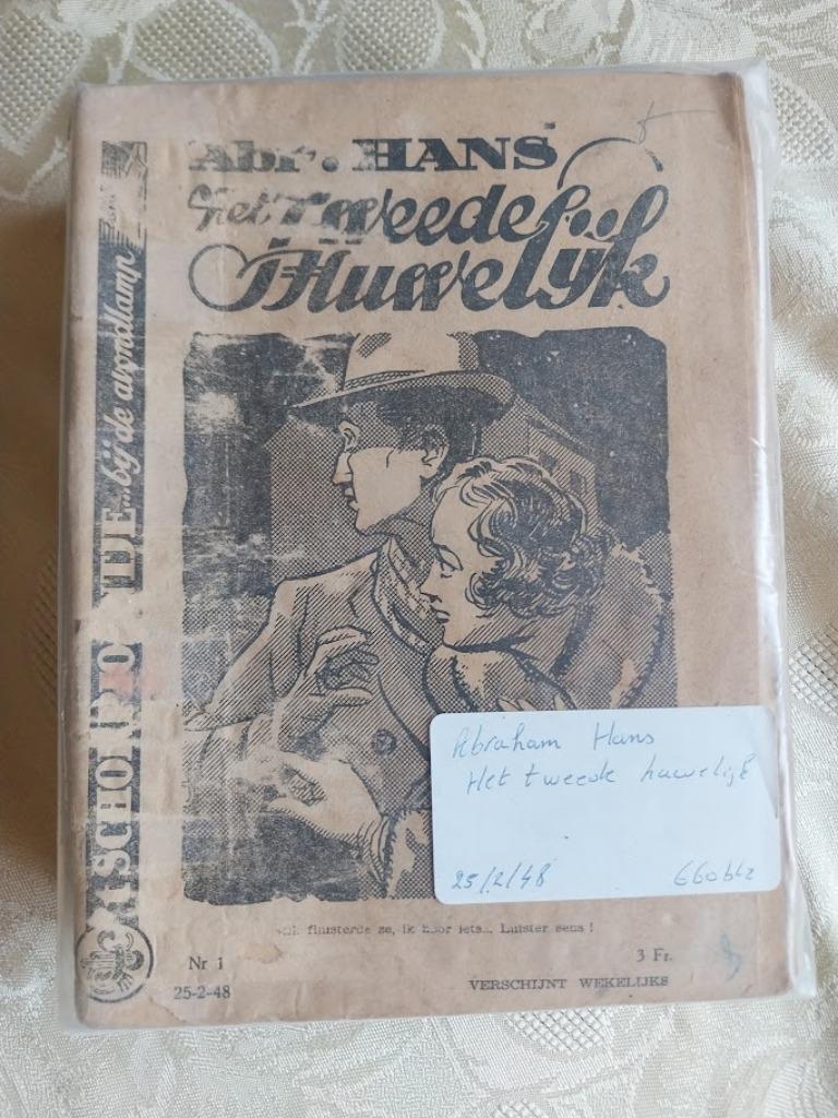 Boek " Het tweede huwelijk " ( A. Hans ), Ophalen of Verzenden, Gelezen, België