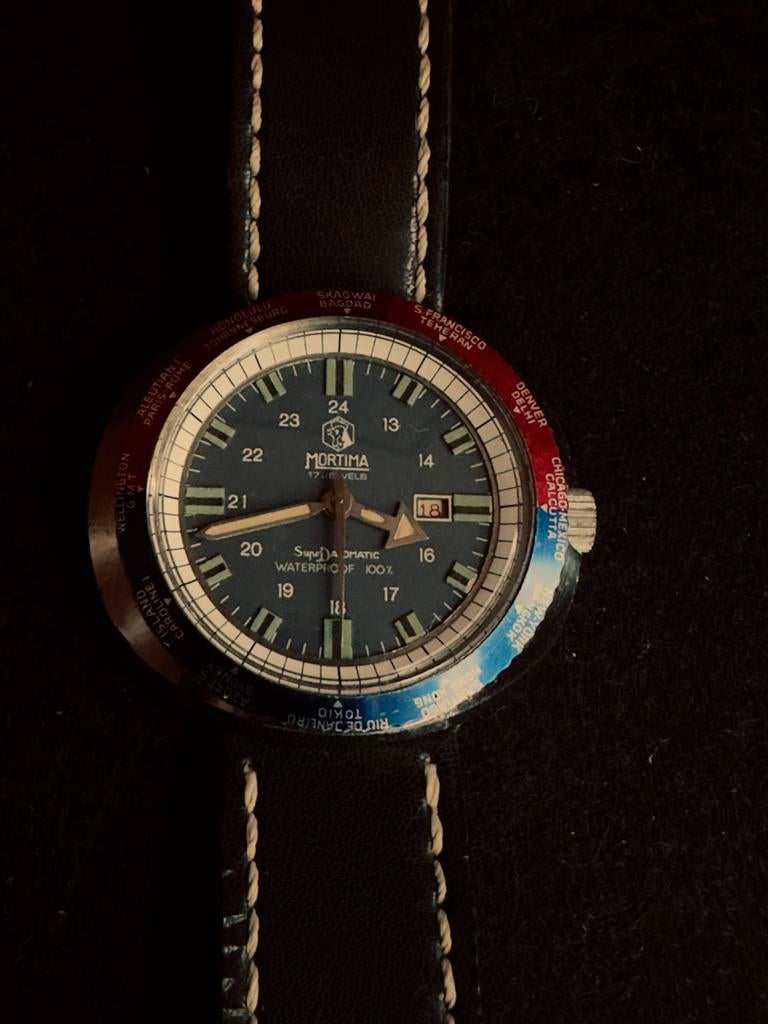 Montre MORTIMA Superdatomatic, Enlèvement