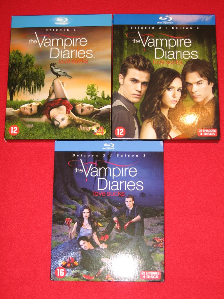 The Vampire Diaries: seizoen 1-3 (Blu-ray), Ophalen, Zo goed als nieuw