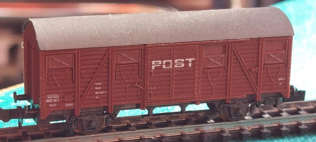 NLK 0206 ROCO GESLOTEN GOEDEREN WAGONS 1/160, Hobby en Vrije tijd, Modeltreinen | N-Spoor, Zo goed als nieuw, Wagon, Roco, NS