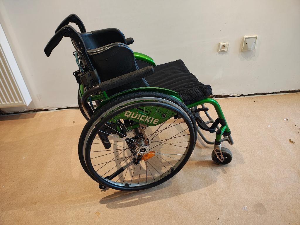 Rolstoel Quickie Argon lichtgewicht rolstoel, Ophalen, Gebruikt, Handbewogen rolstoel