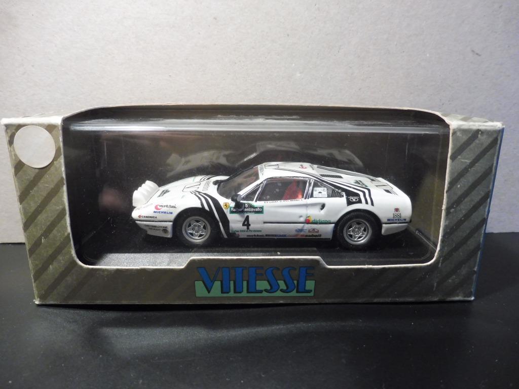 1:43 Vitesse L036 Ferrari 308 GTB  Rally Piancavallo #4, Enlèvement ou Envoi, Utilisé, Voiture