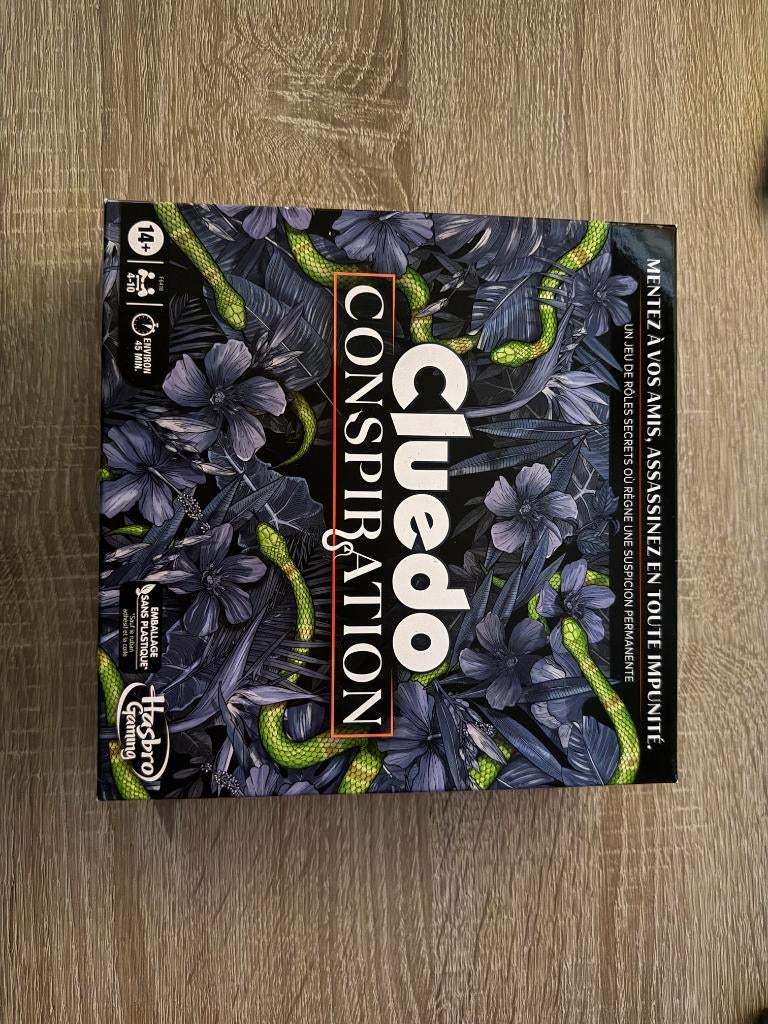 Cluedo Conspiration, Trois ou quatre joueurs, Enlèvement, Comme neuf, Hasbro