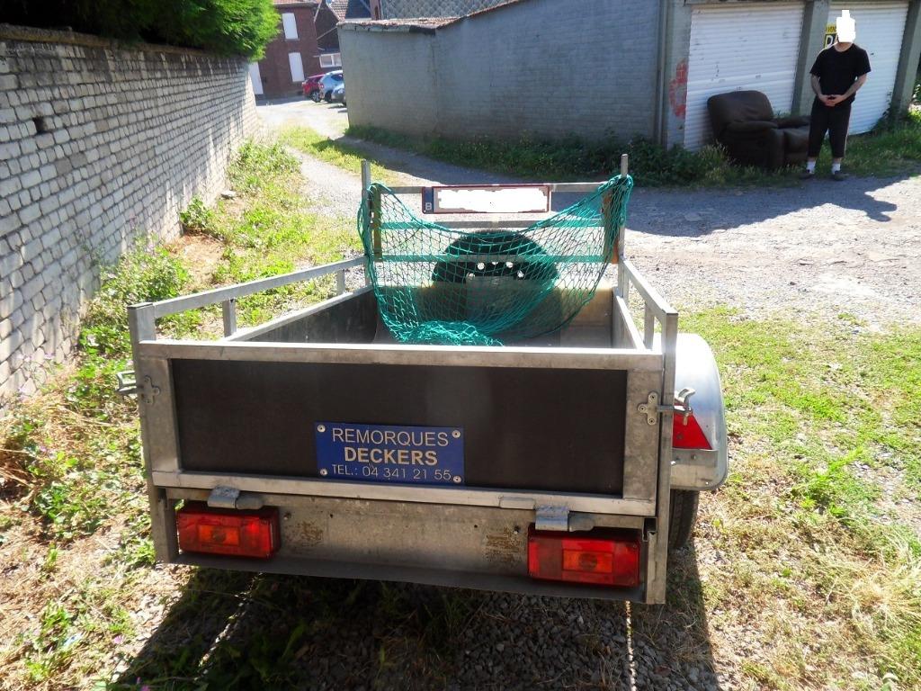 Remorque Deckers 450€ !!!!!, Enlèvement, Utilisé