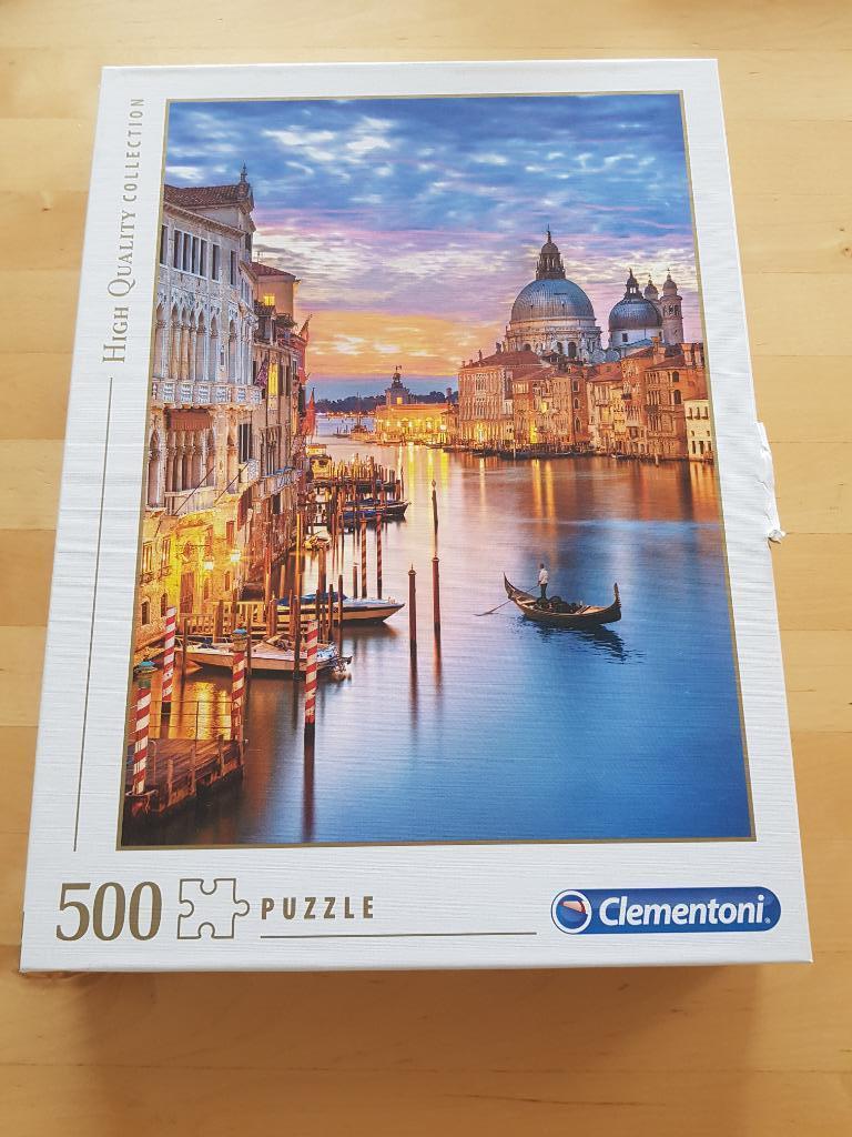 Puzzle Lighting Venice, Enlèvement ou Envoi, 500 à 1500 pièces, Utilisé, Puzzle
