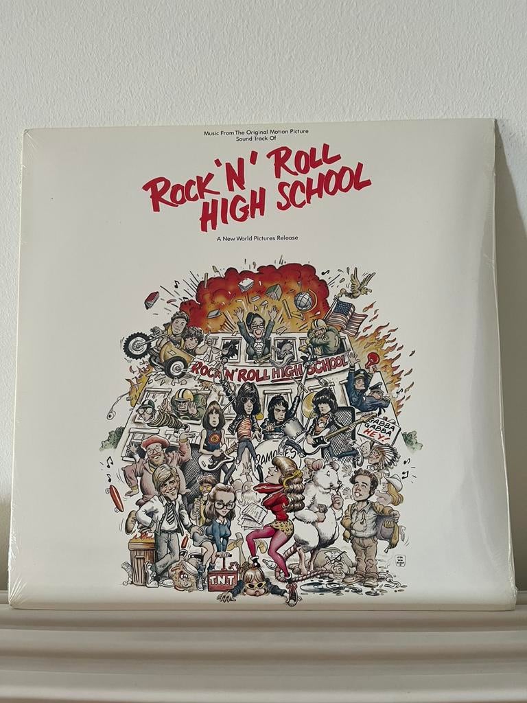 LP Rock ‘N’ Roll High School (Ramones) Sealed, Cd's en Dvd's, Vinyl | Rock, Ophalen of Verzenden, Zo goed als nieuw