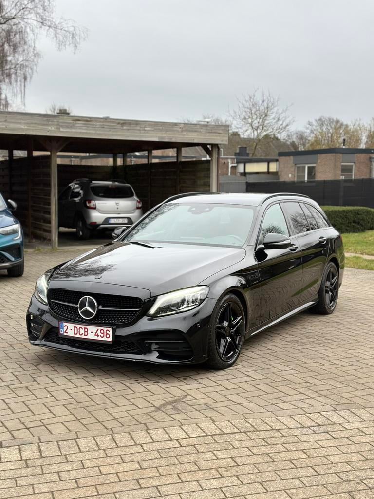Mercedes-Benz C220D, Auto's, Mercedes-Benz, Particulier, C-Klasse, Airconditioning, Diesel, Euro 6, Break, 5 deurs, Automaat, Zwart