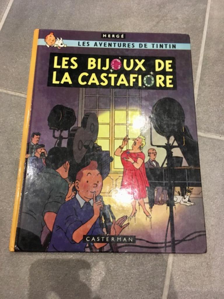 BD TINTIN - Les bijoux de la Castafiore réédition, Boeken, Ophalen of Verzenden