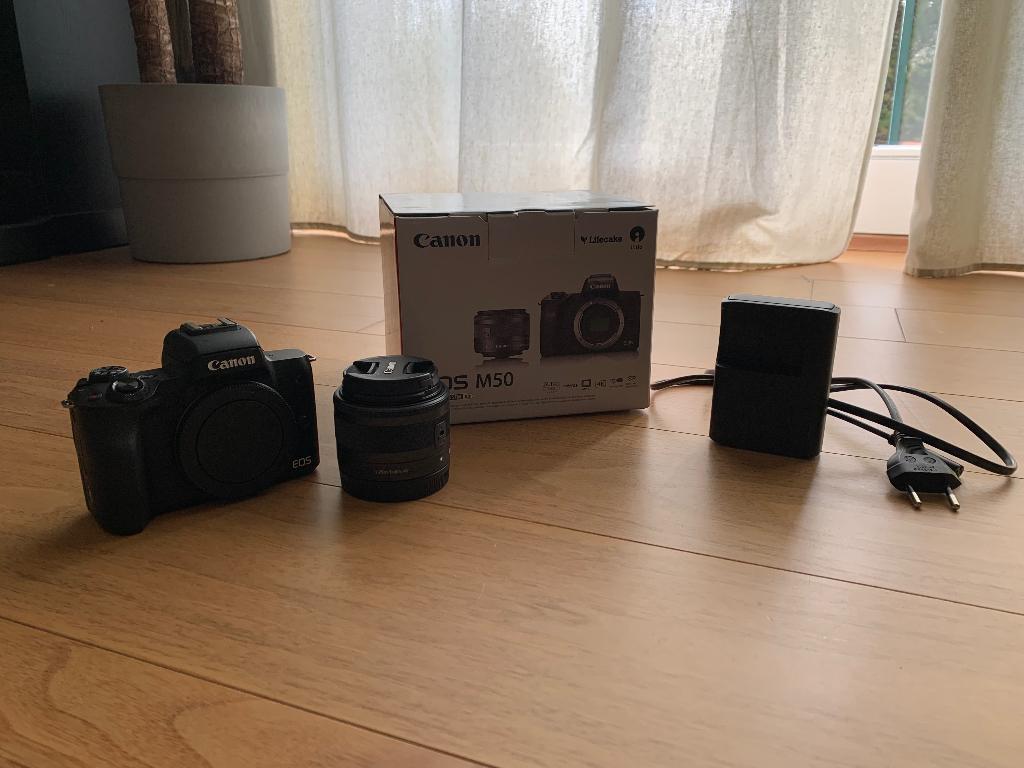 Canon M50, TV, Hi-fi & Vidéo, Appareils photo numériques, Enlèvement, Comme neuf, Compact, Canon