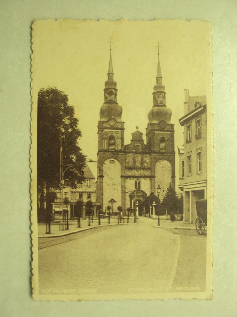 48941 - LUFRTKURORT EUPEN - PEARRKIRCHE ST-NIKOLAUS, Collections, Cartes postales | Belgique, Enlèvement ou Envoi