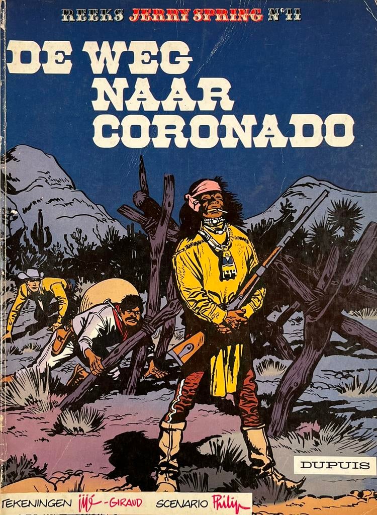 Jerry Spring - Nr 11 - De weg naar Coronado - Goede staat, Enlèvement ou Envoi, Comme neuf