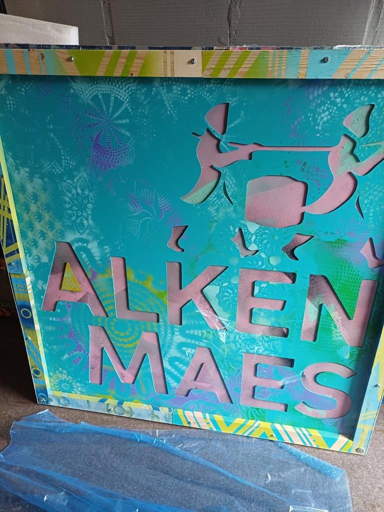 Decoratieve kader Alken-Maes ( Cristal alken  ), Ophalen