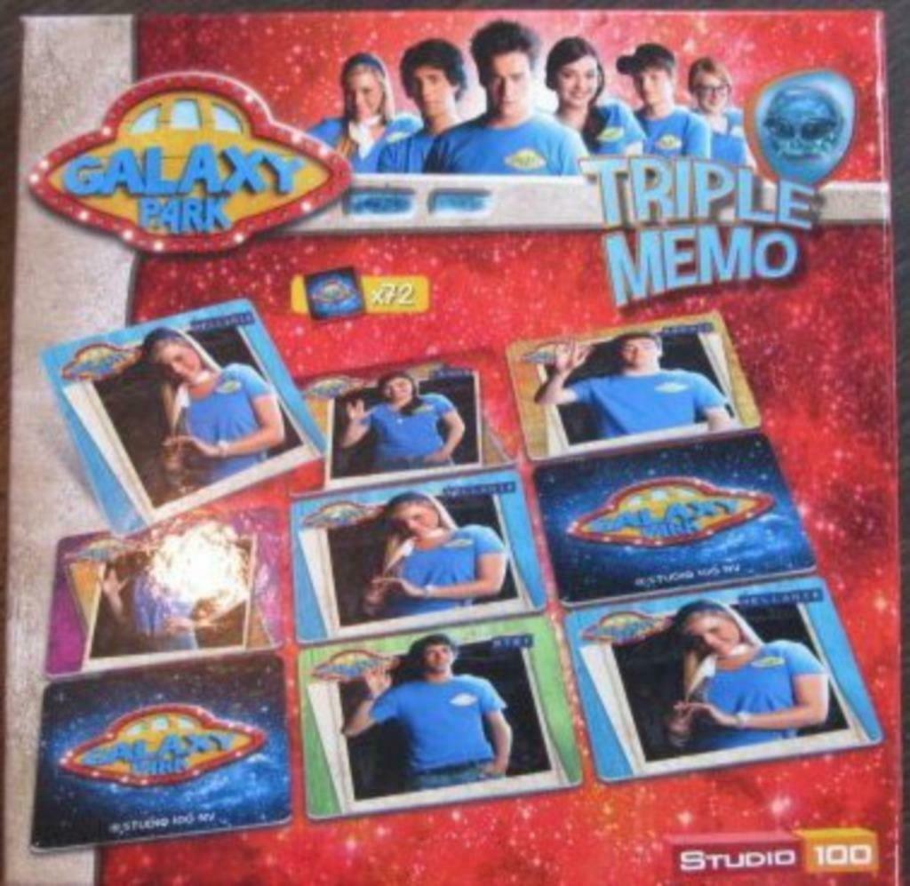 Triple Memo Galaxy Park, Kinderen en Baby's, Speelgoed | Overig, Nieuw, Jongen of Meisje, Ophalen of Verzenden