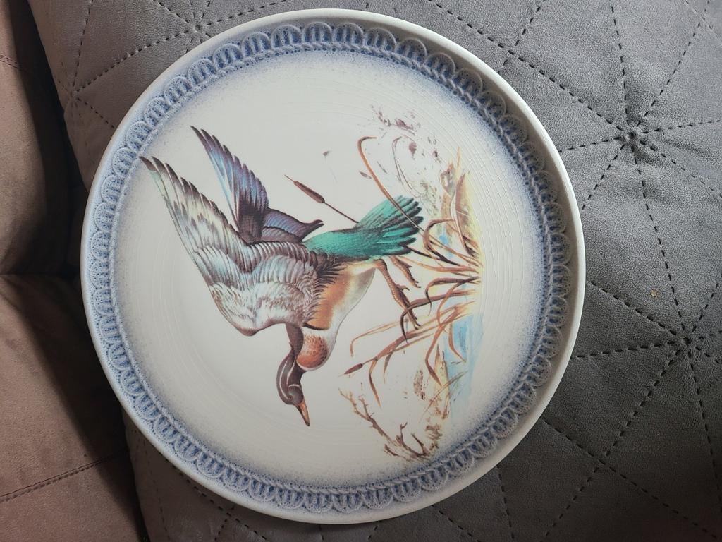 Grande et belle assiette à pizza en céramique., Maison & Meubles, Enlèvement, Assiettes(s)