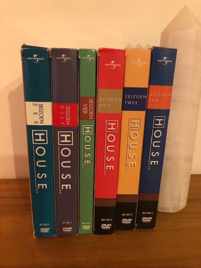 DVD House seizoen 1 - 6 IN PRIJS VERLAAGD, Ophalen of Verzenden