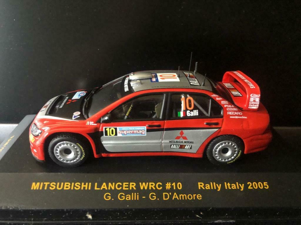 IXO Mitsubishi Lancer WRC Galli Rally Italia 2005, Ophalen of Verzenden, Nieuw, Auto