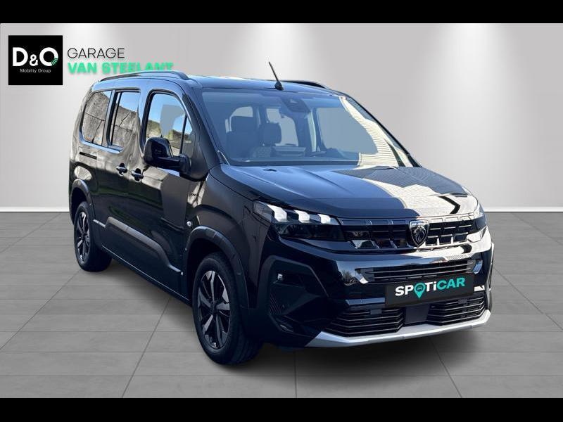 Peugeot Rifter ROLSTOELVERVOER-GT-CAM-NAV, Auto's, 136 pk, Zwart, Diesel, Te koop