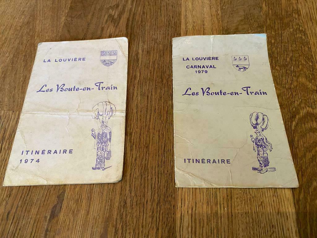Itinéraires anciens Carnaval La Louvière Les Boute-en-train, Enlèvement ou Envoi