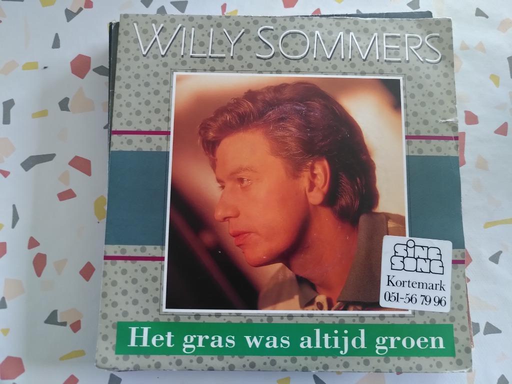 45T WILLY SOMMERS--HET GRAS WAS ALTIJD GROEN--, Cd's en Dvd's, Vinyl Singles, Ophalen of Verzenden, Gebruikt