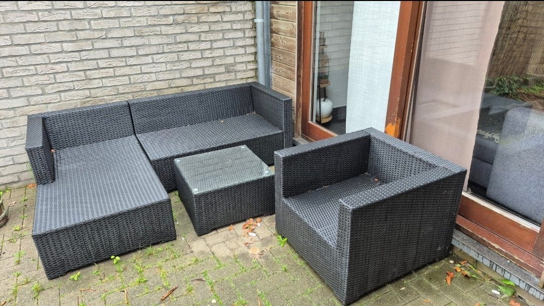 fauteuil de Jardin, Salons de jardin, Synthétique, Utilisé, Table d'appoint