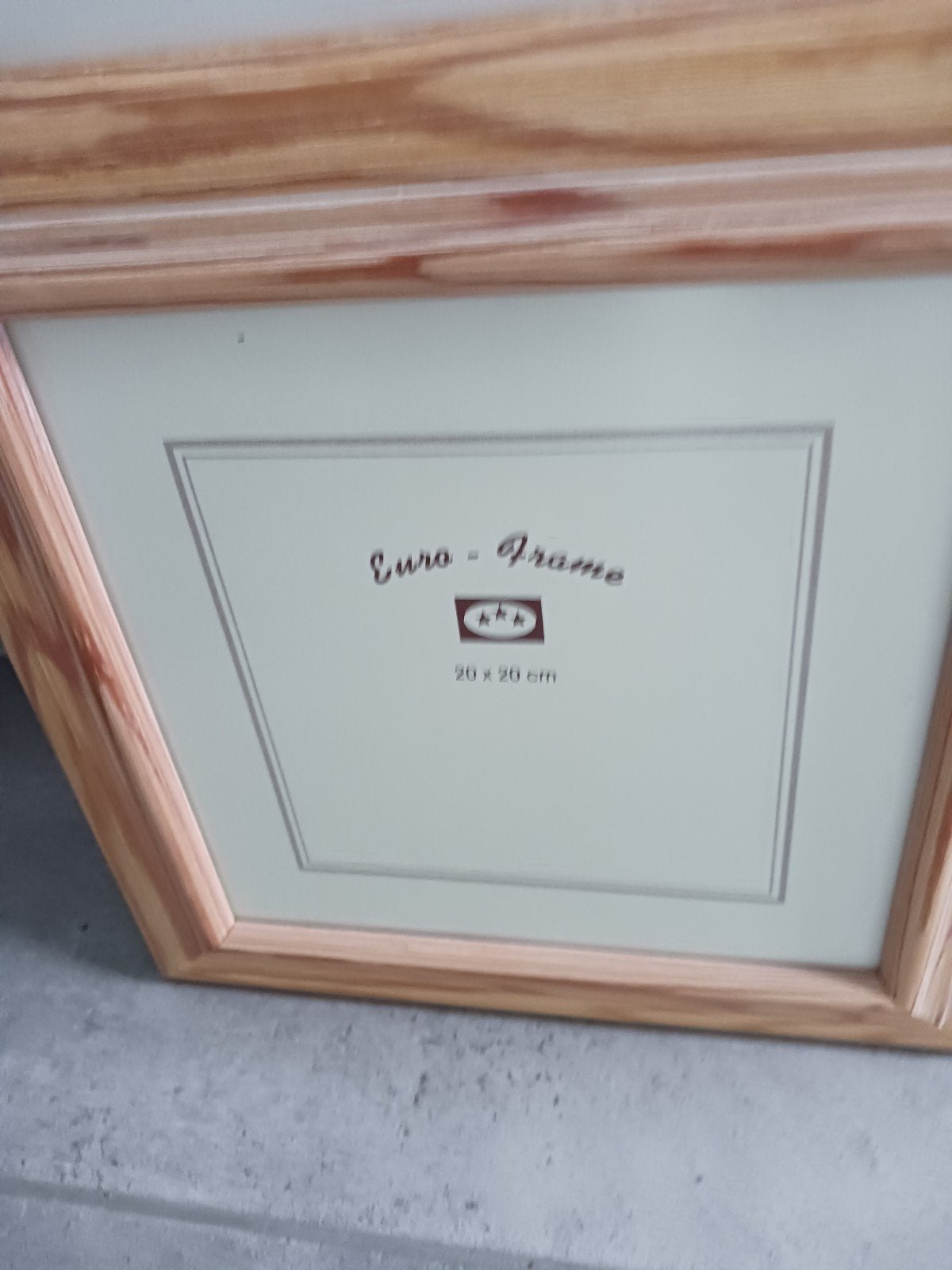Vierkanten houten kader te koop., Ophalen, Zo goed als nieuw, Hout